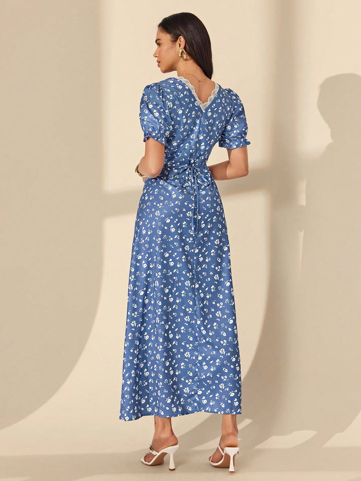 Rochie maxi SHEIN, albastru