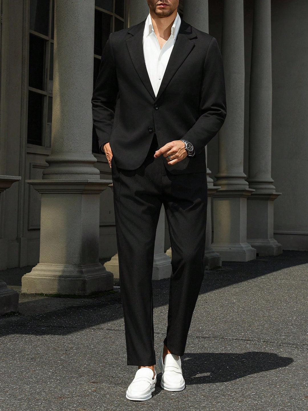 Costum SHEIN, negru