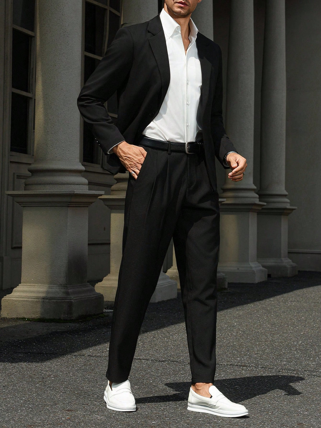 Costum SHEIN, negru