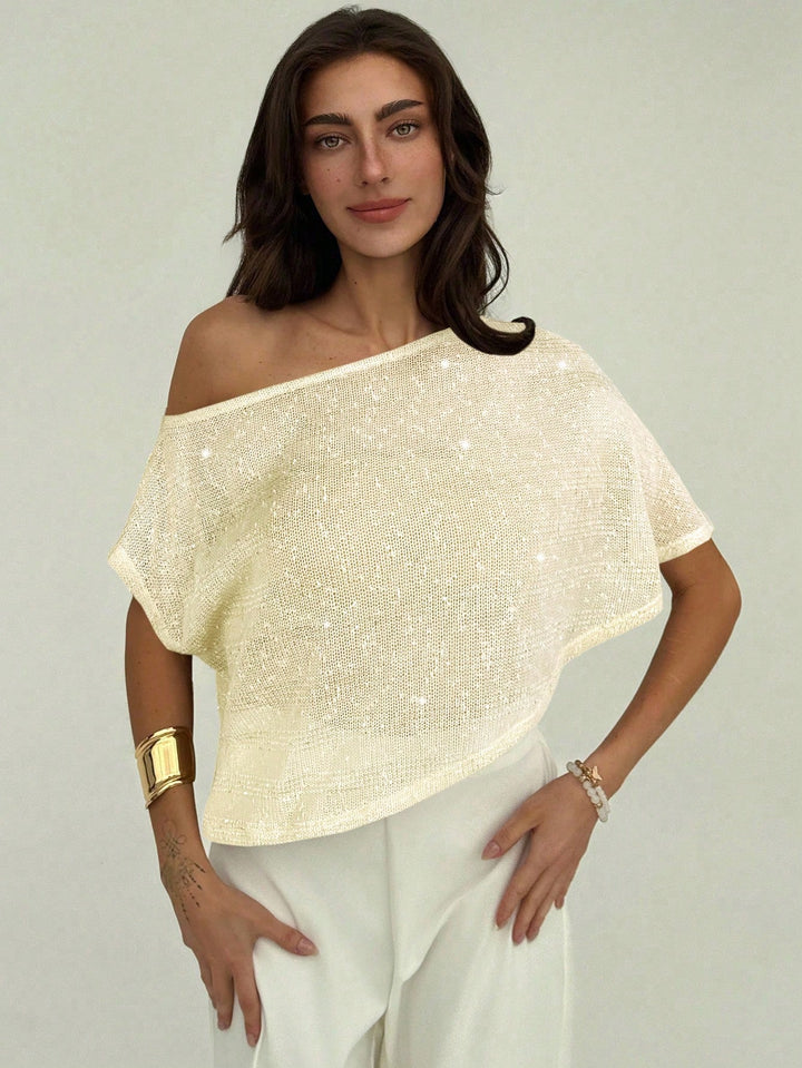 Top SHEIN, portocaliu