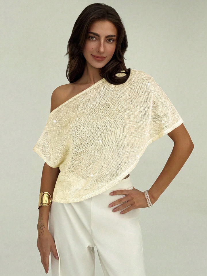 Top SHEIN, portocaliu