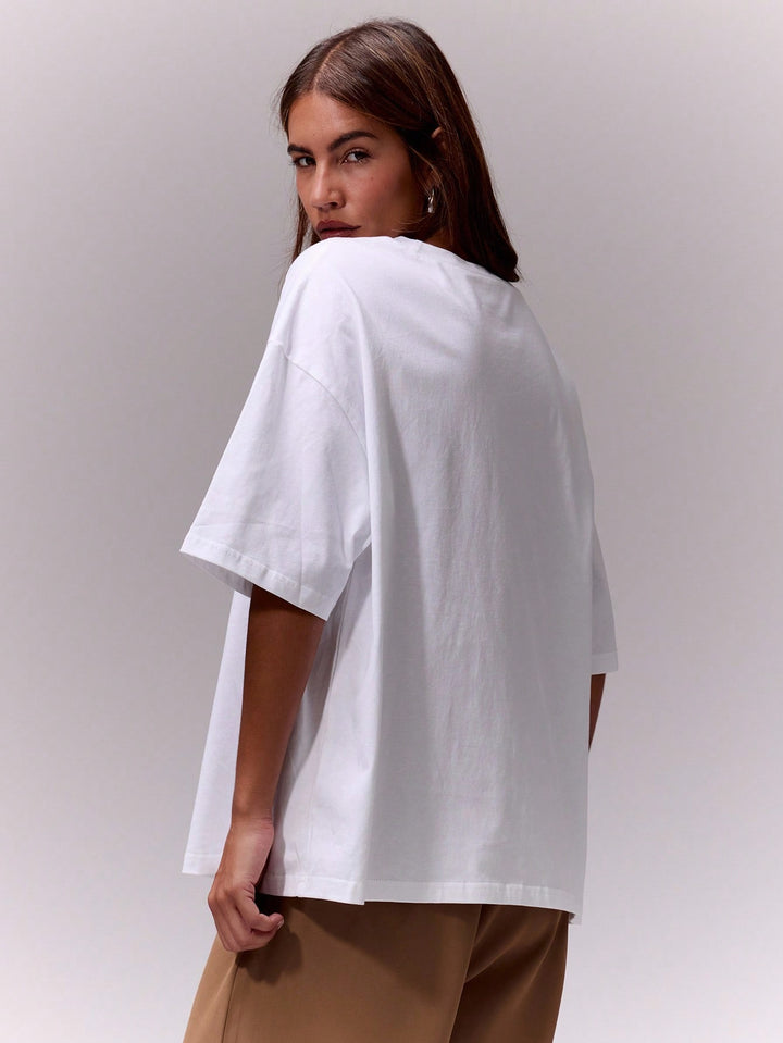 Tricou SHEIN, alb