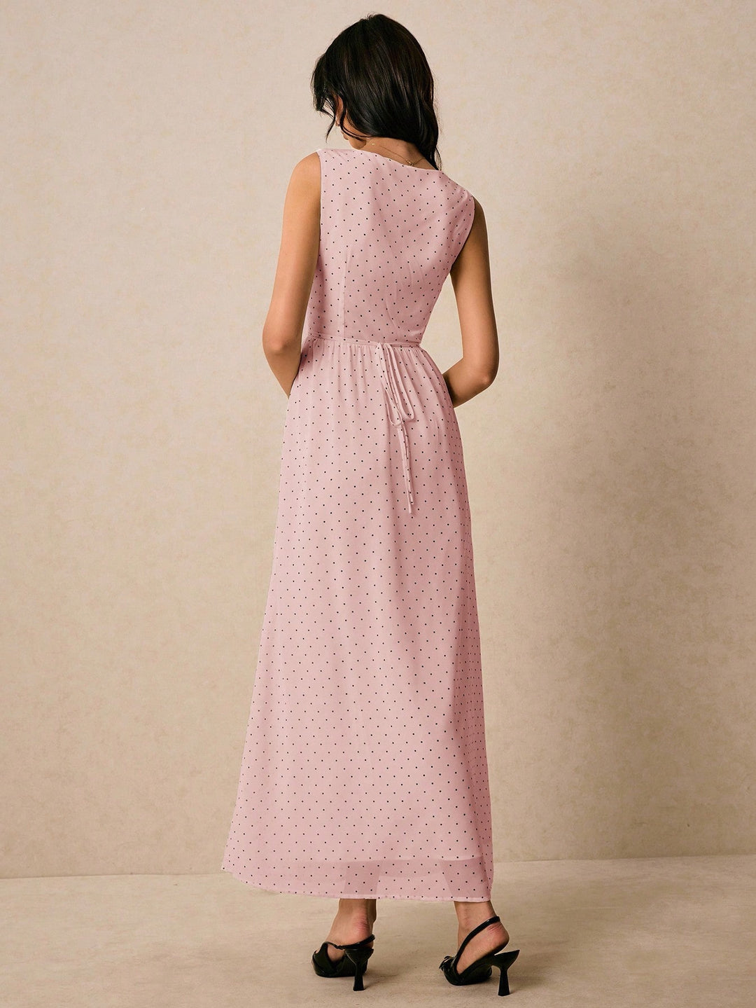 Rochie midi SHEIN, roz
