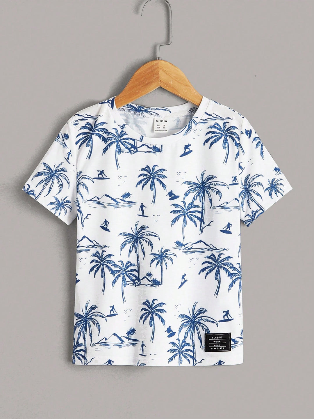 Tricou SHEIN, albastru