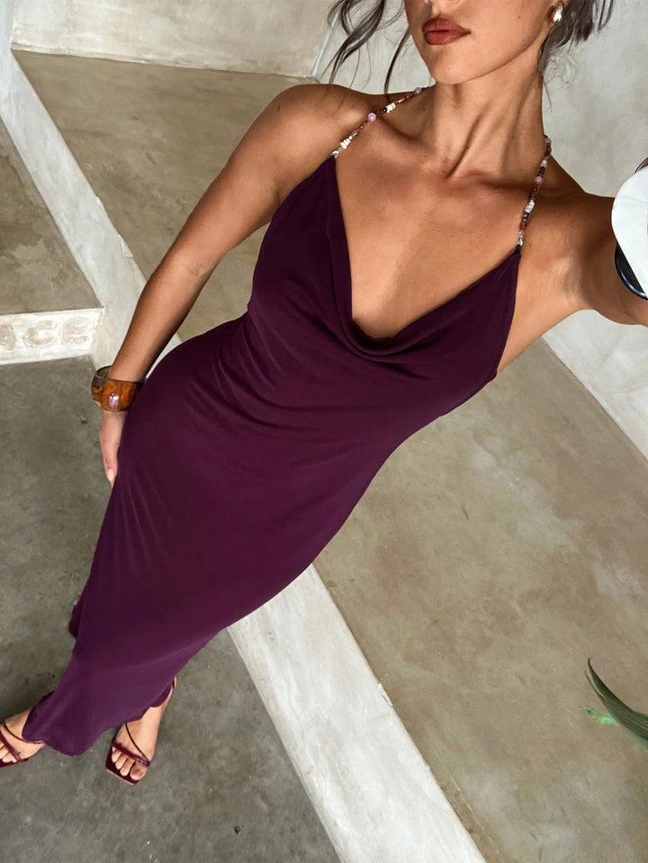 SHEIN Maxi ruha, lila