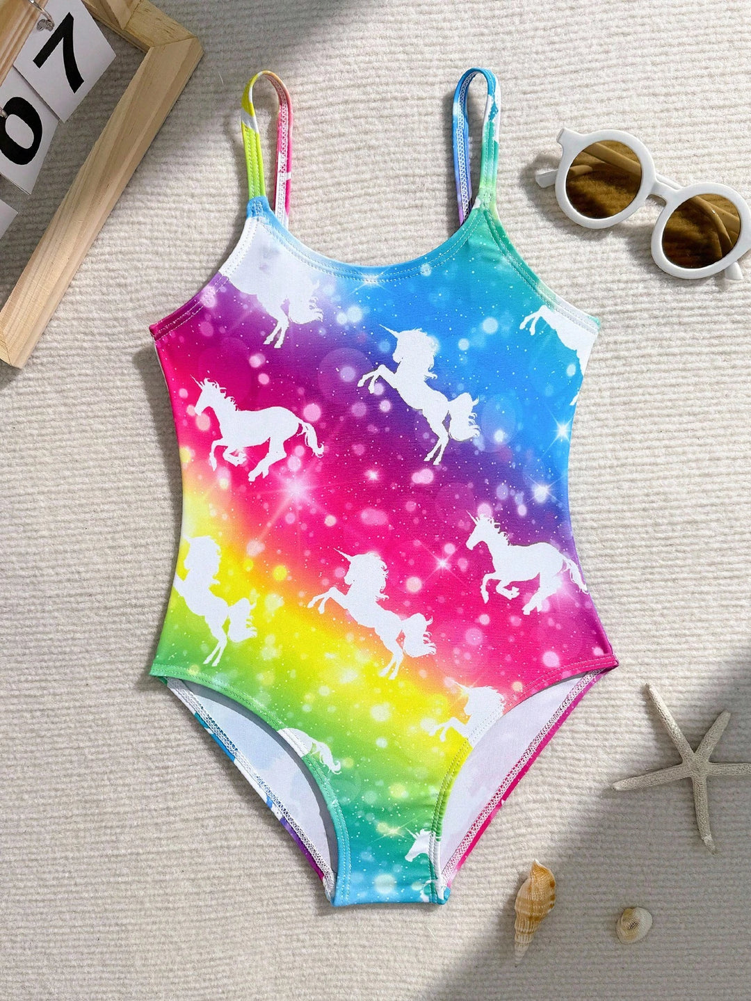 Costum de baie întreg SHEIN, mix culori