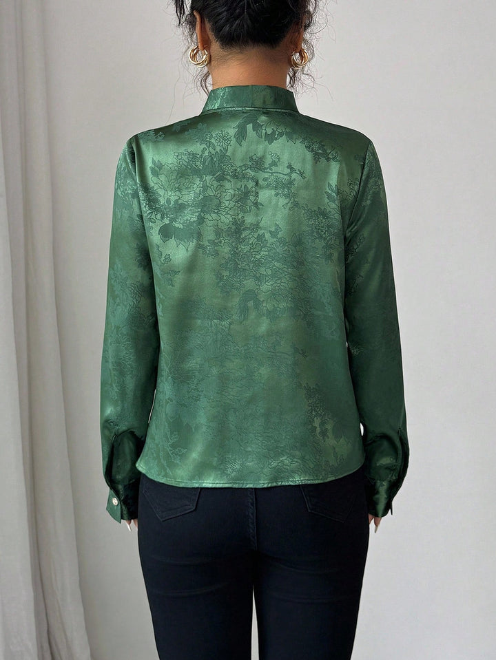 Bluză SHEIN, verde