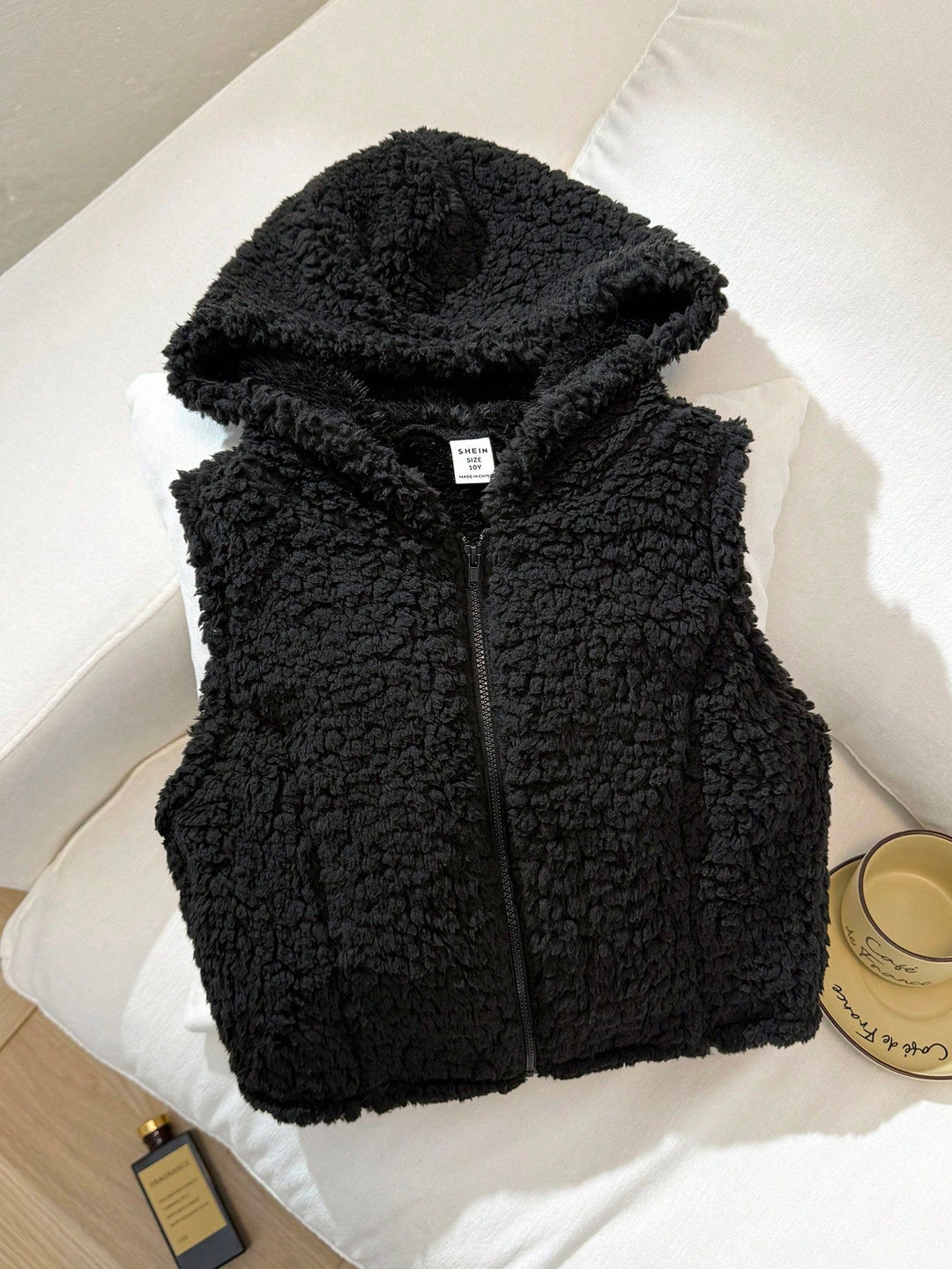Vestă SHEIN, negru