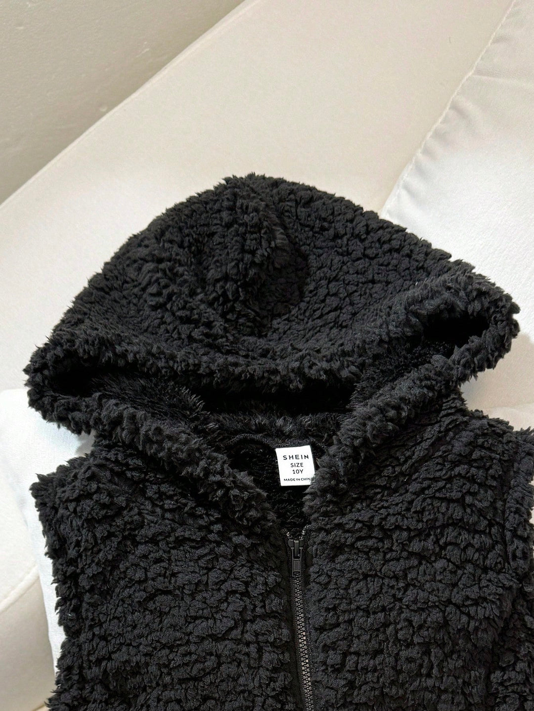 Vestă SHEIN, negru