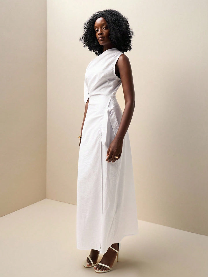 Rochie maxi SHEIN, alb