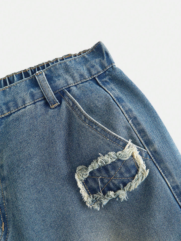 Jeans SHEIN, albastru