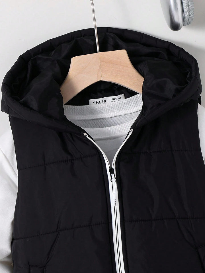 SHEIN mellény, fekete