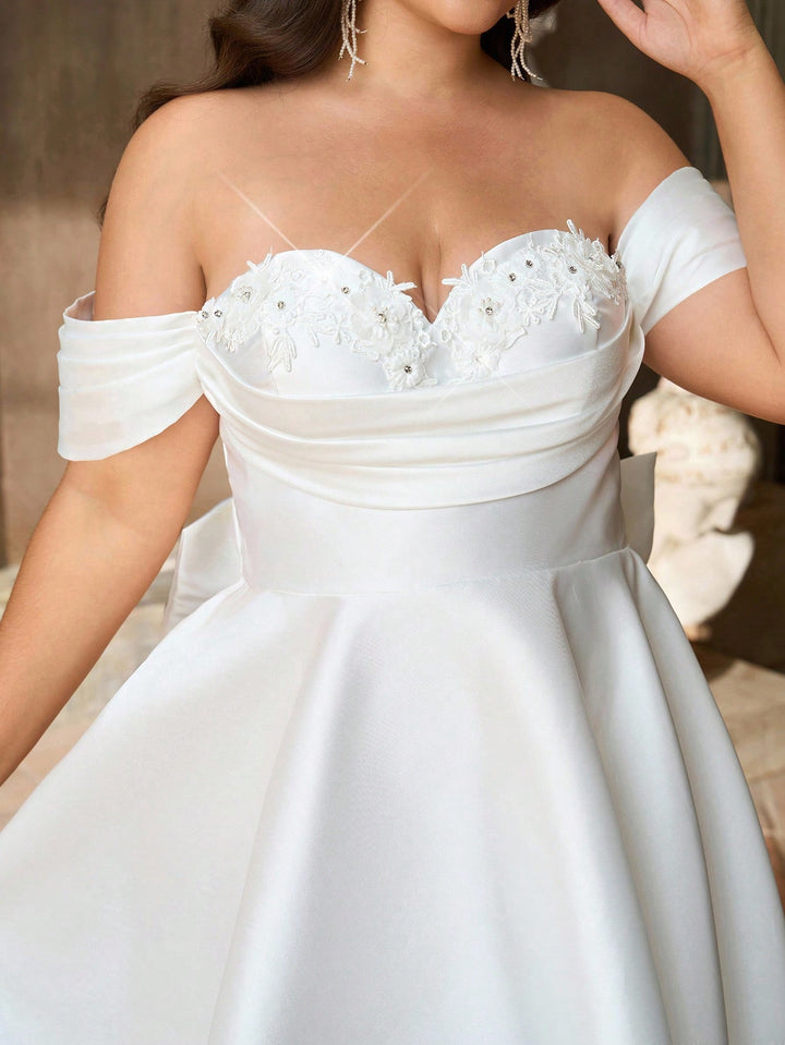 Rochie mini SHEIN, alb