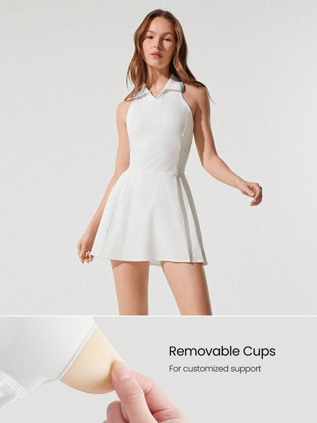 Rochie SHEIN, alb