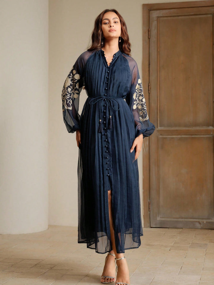 Rochie maxi SHEIN, albastru