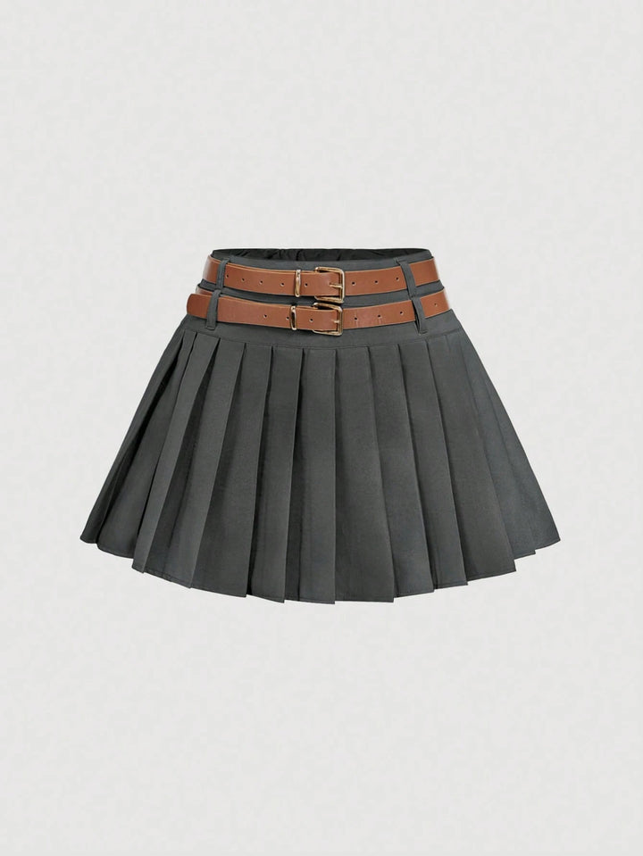 SHEIN miniszoknya, szürke