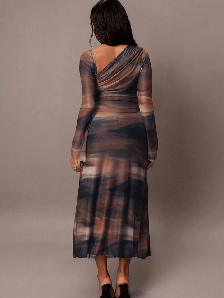 Rochie SHEIN, maro