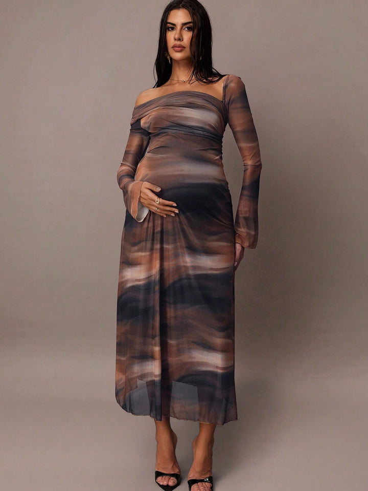 Rochie SHEIN, maro
