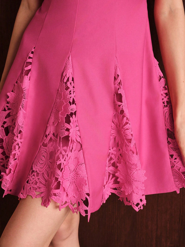 Rochie scurtă SHEIN, roz