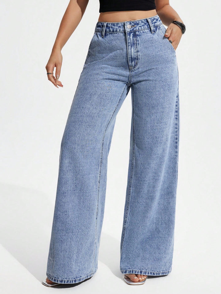 Jeans SHEIN, albastru