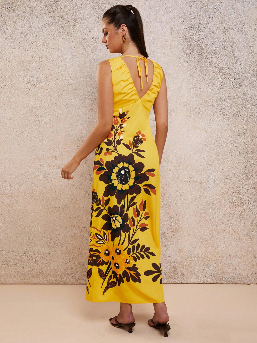Rochie maxi SHEIN, mix culori