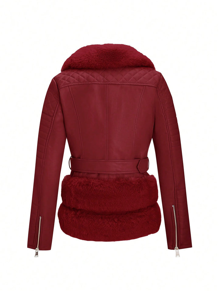 Palton SHEIN, roșu