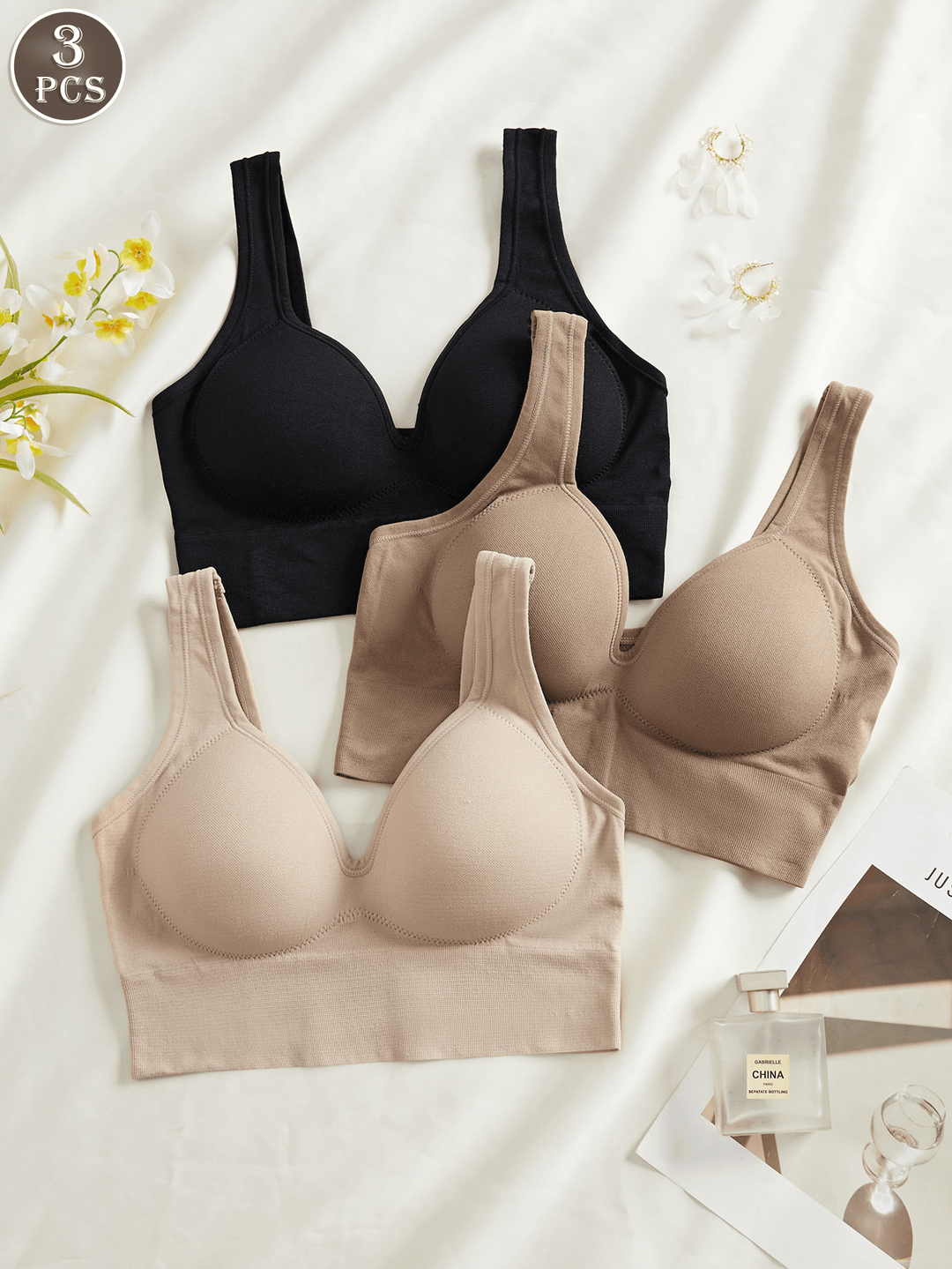 Set sutiene SHEIN, mix culori