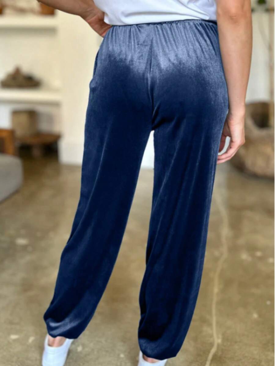 Pantaloni SHEIN, albastru