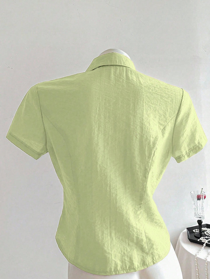 Bluza SHEIN, verde