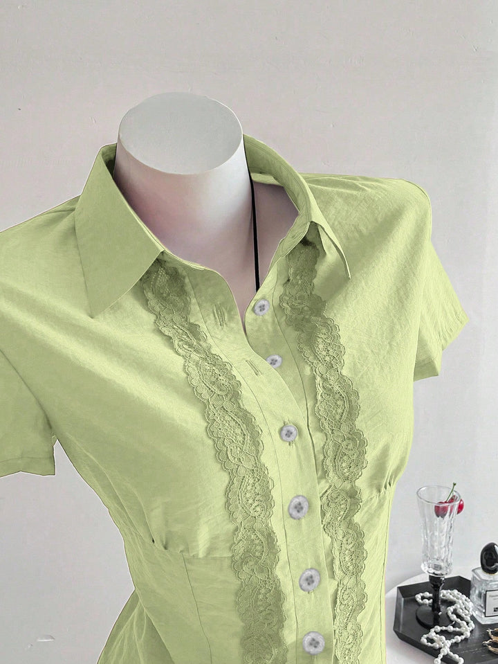 Bluza SHEIN, verde