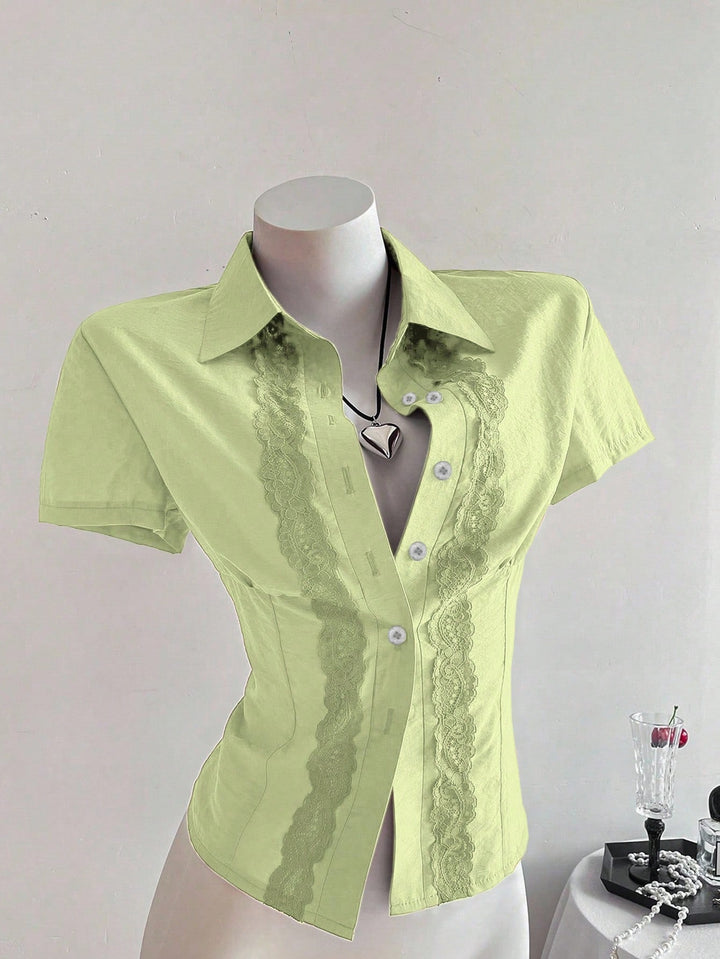 Bluza SHEIN, verde