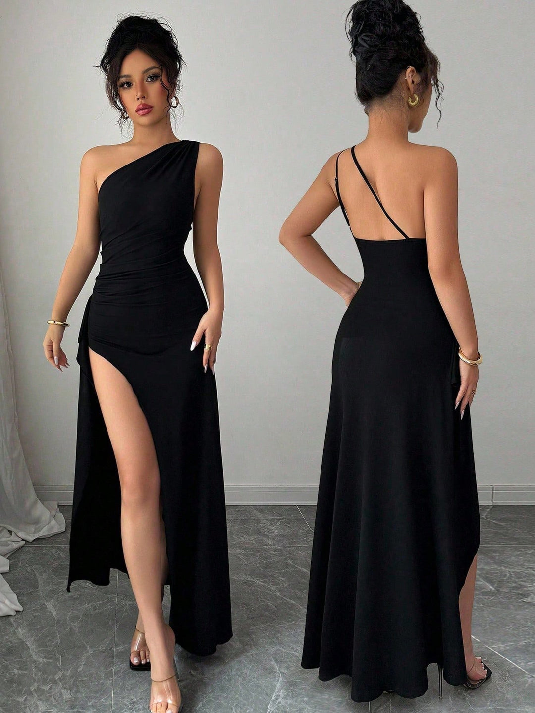 Rochie maxi SHEIN, negru