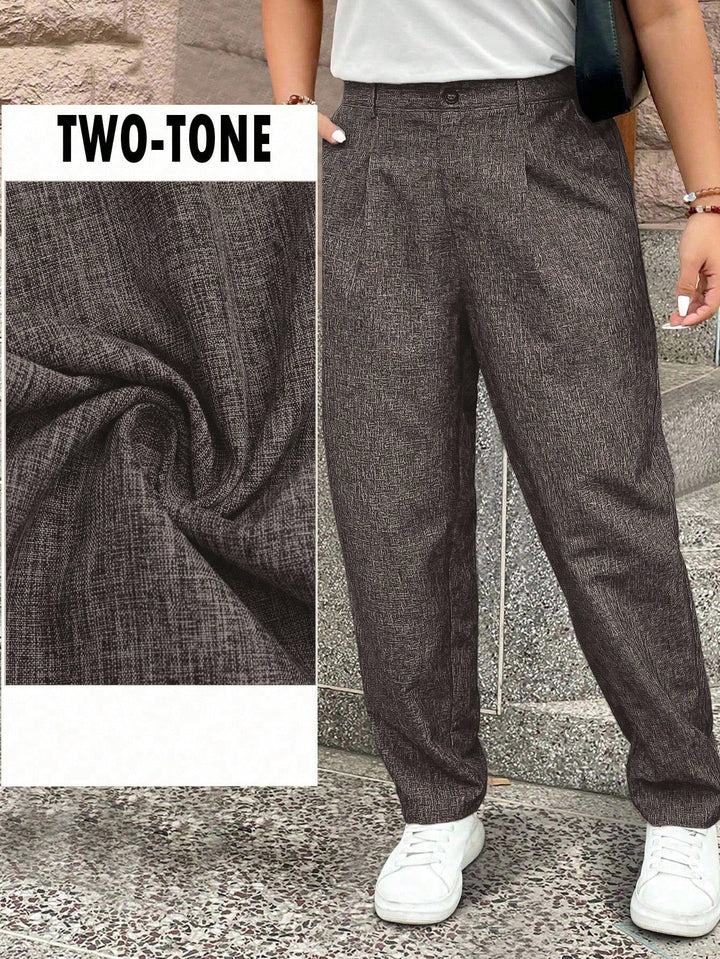 Pantaloni SHEIN, maro