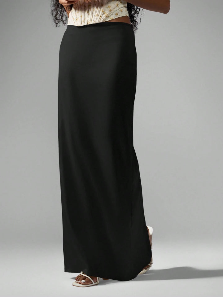 SHEIN maxi szoknya, fekete