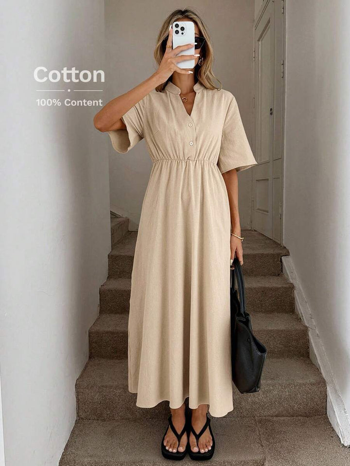 Rochie maxi SHEIN, bej