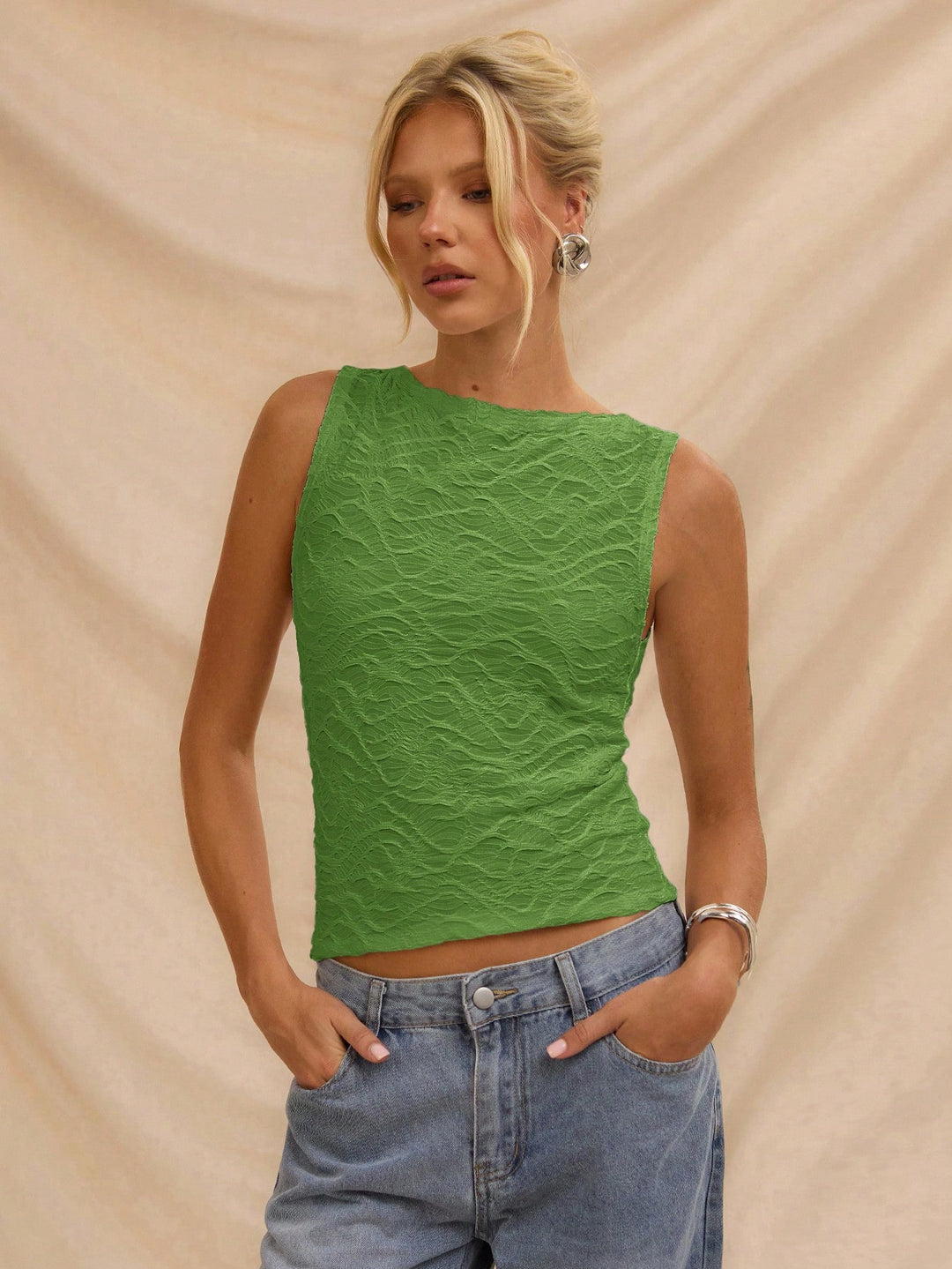 SHEIN top, zöld