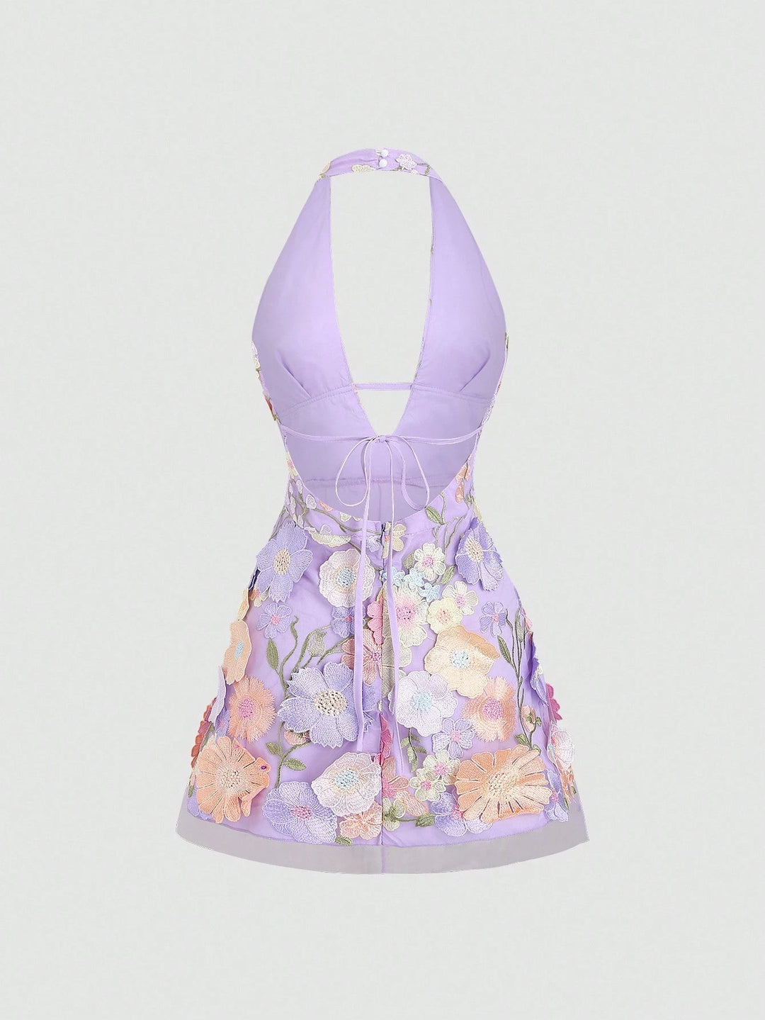SHEIN mini ruha, lila