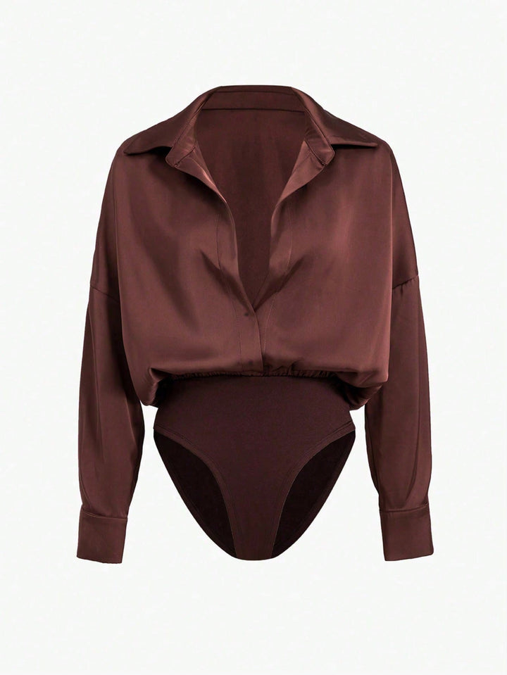 Body SHEIN, vișiniu