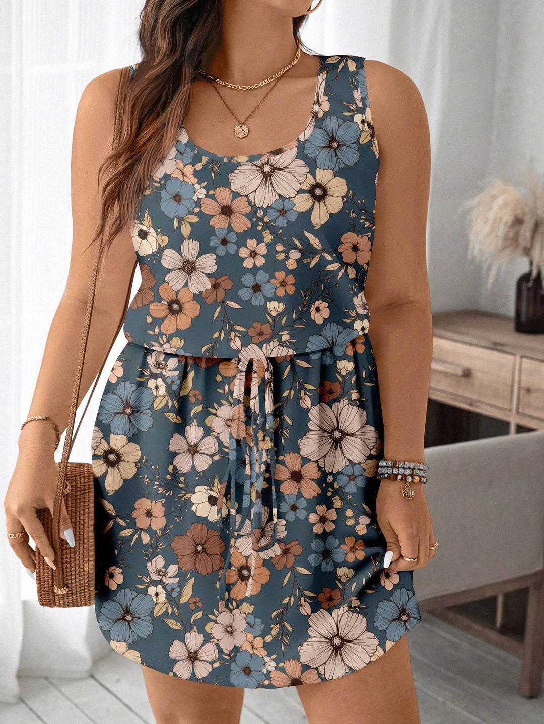 Rochie SHEIN, mix culori