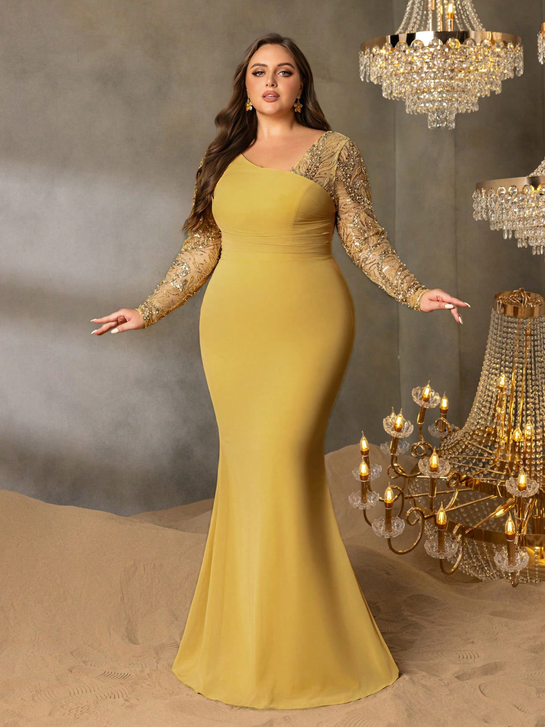 Rochie SHEIN, galben