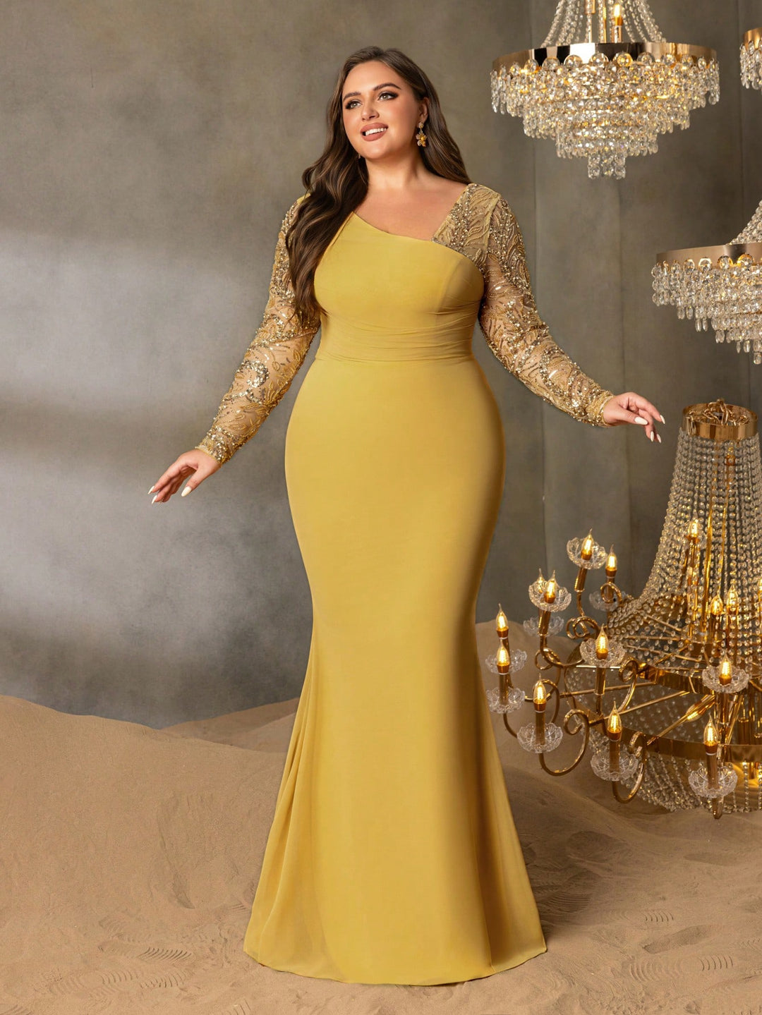 Rochie SHEIN, galben