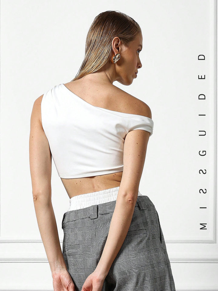 Top SHEIN, alb