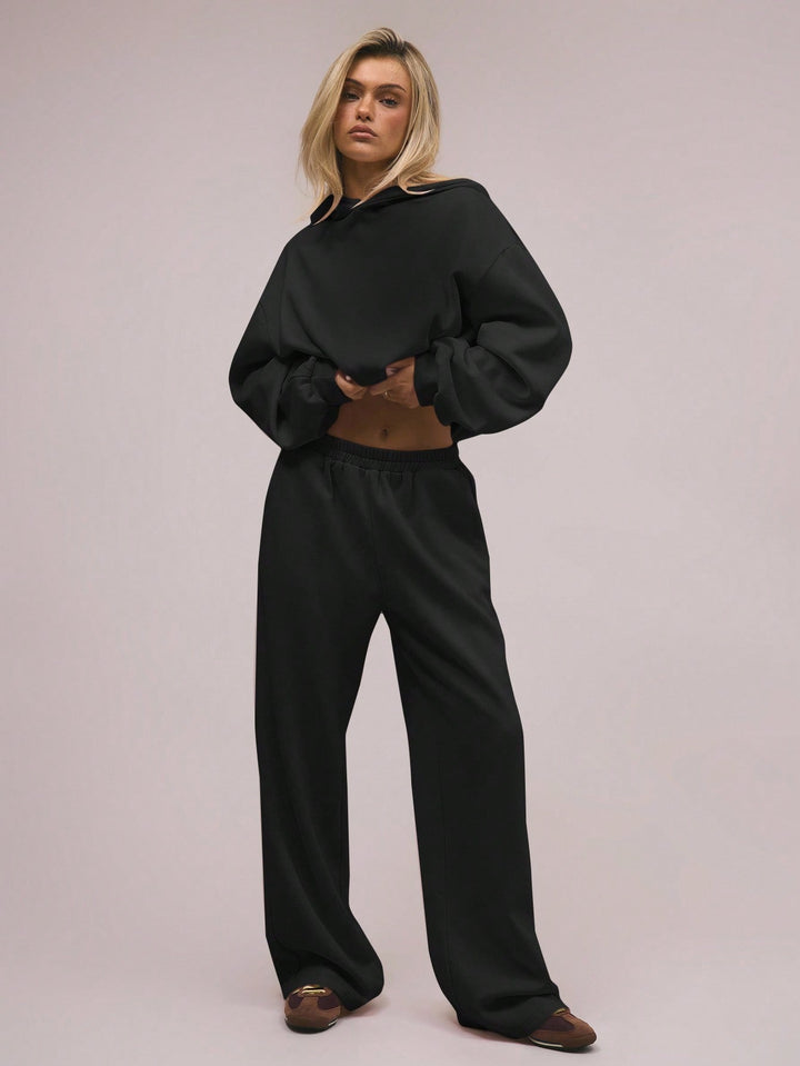 Pantaloni SHEIN, negru
