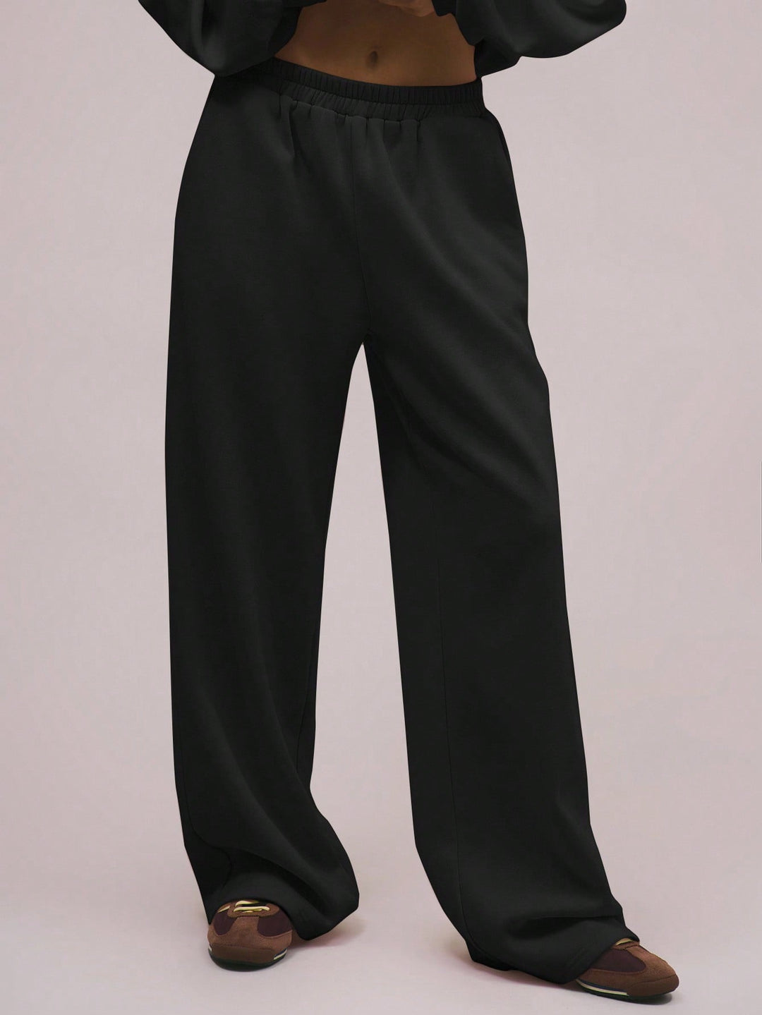 Pantaloni SHEIN, negru