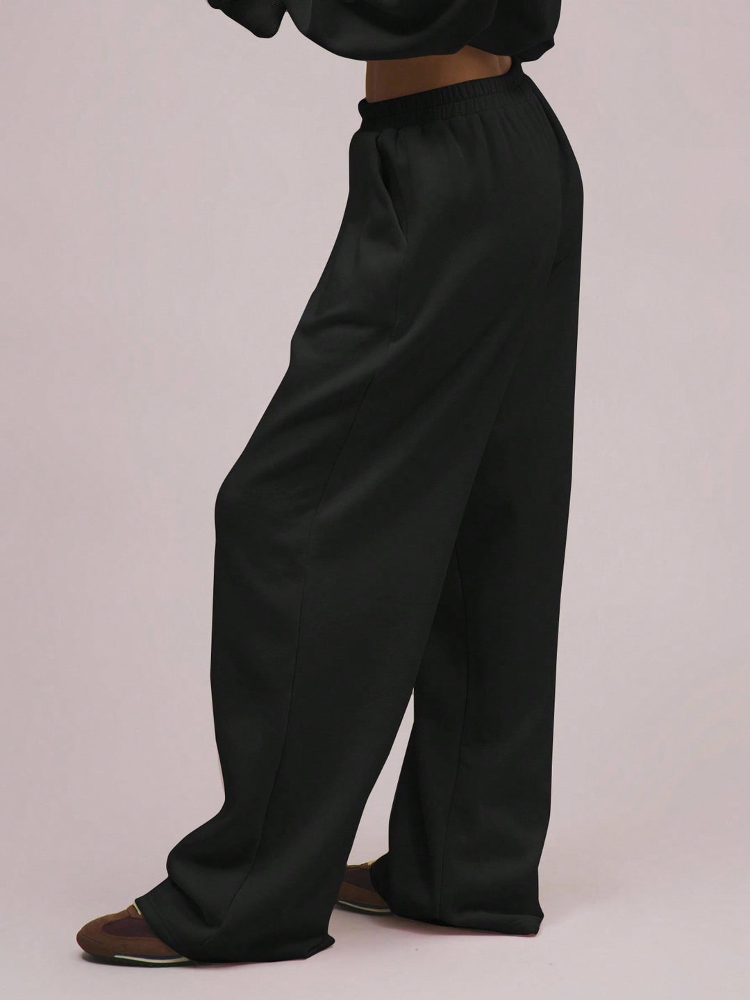 Pantaloni SHEIN, negru