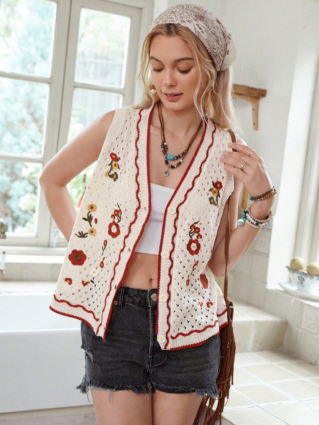 Cardigan SHEIN, bej