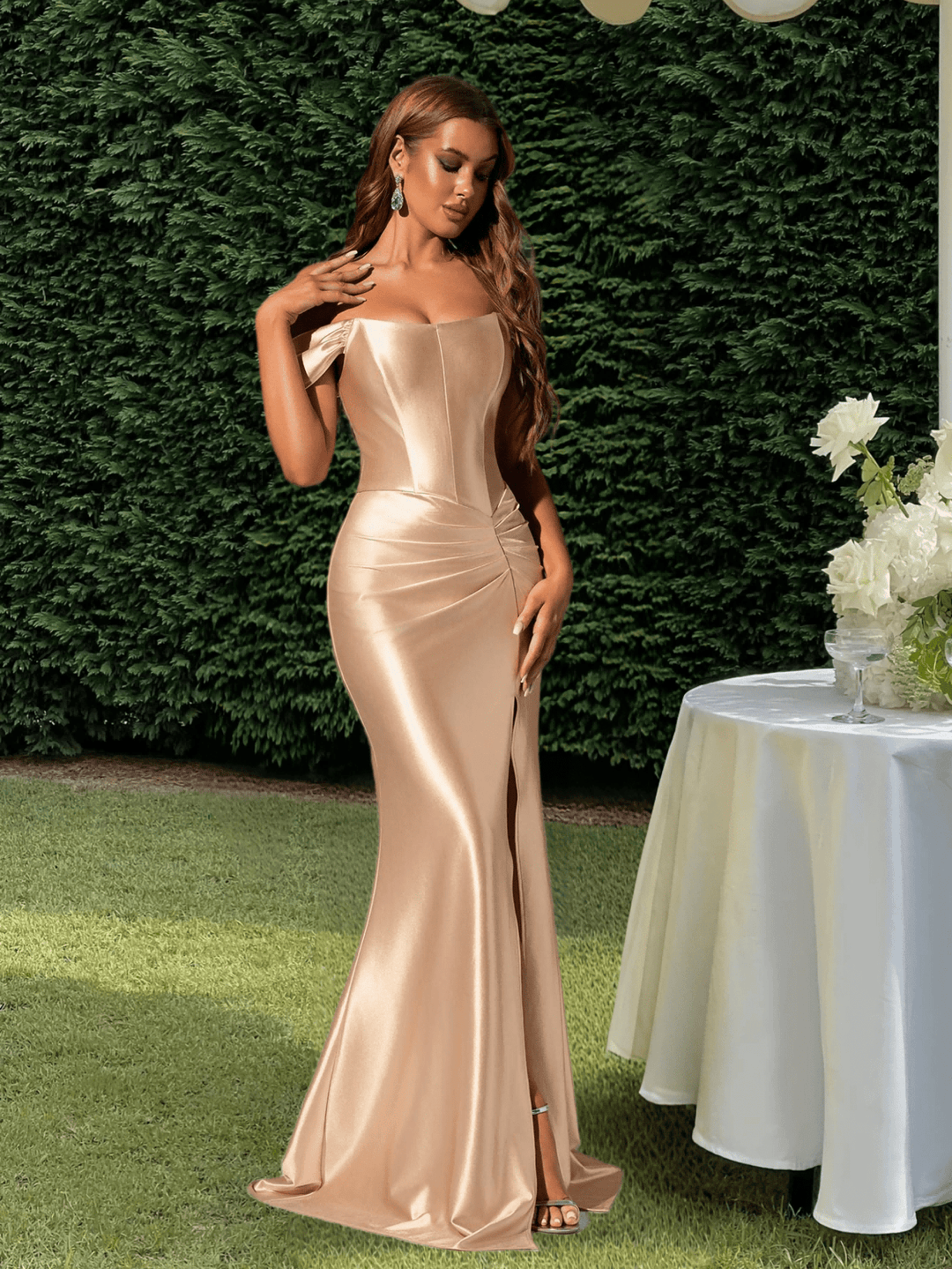 Rochie SHEIN, auriu