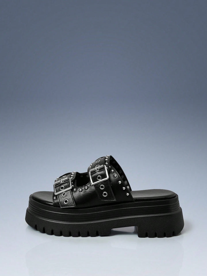 Sandale SHEIN, negru