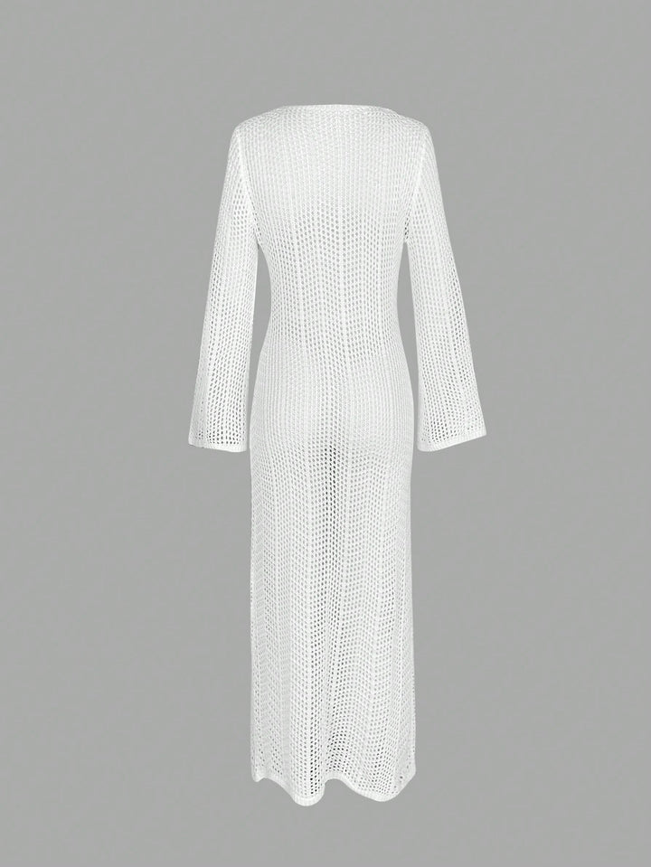 Rochie de plajă SHEIN, alb