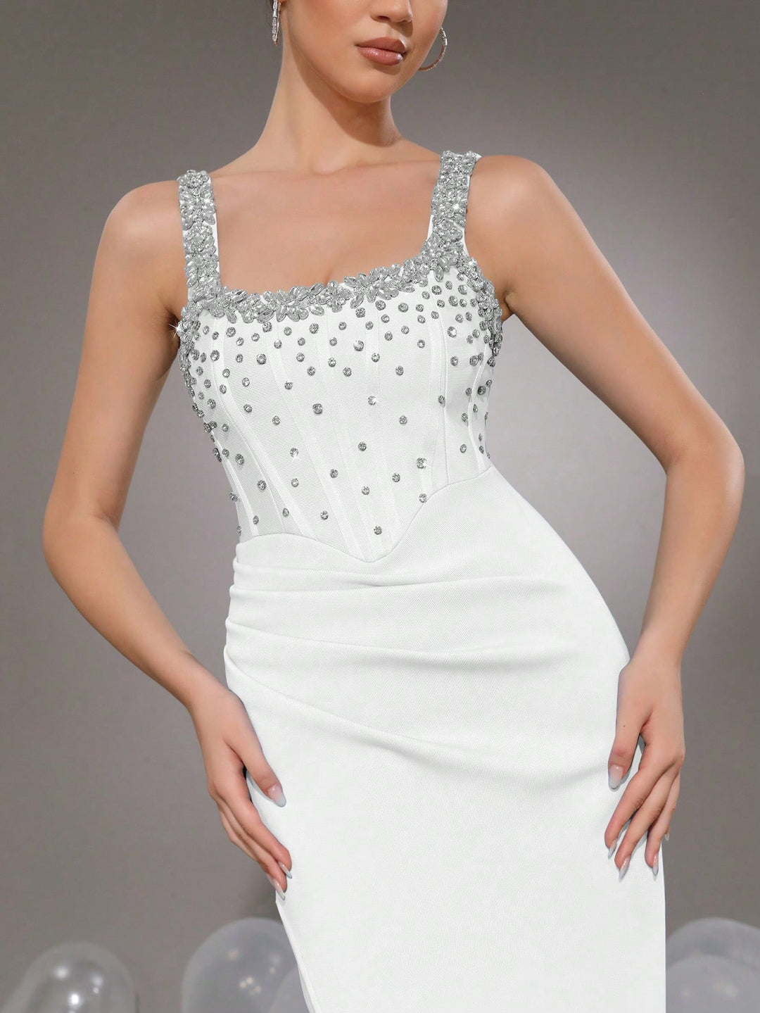 Rochie SHEIN, alb